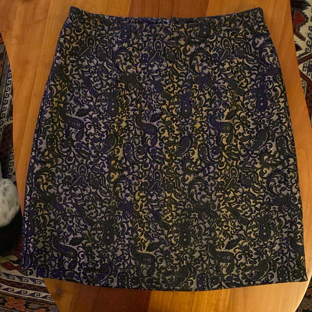 Black/copper skirt